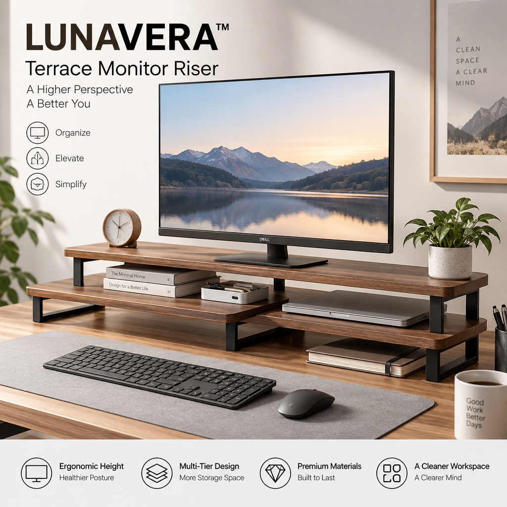 LUNAVERA™ Terrace Monitor Riser