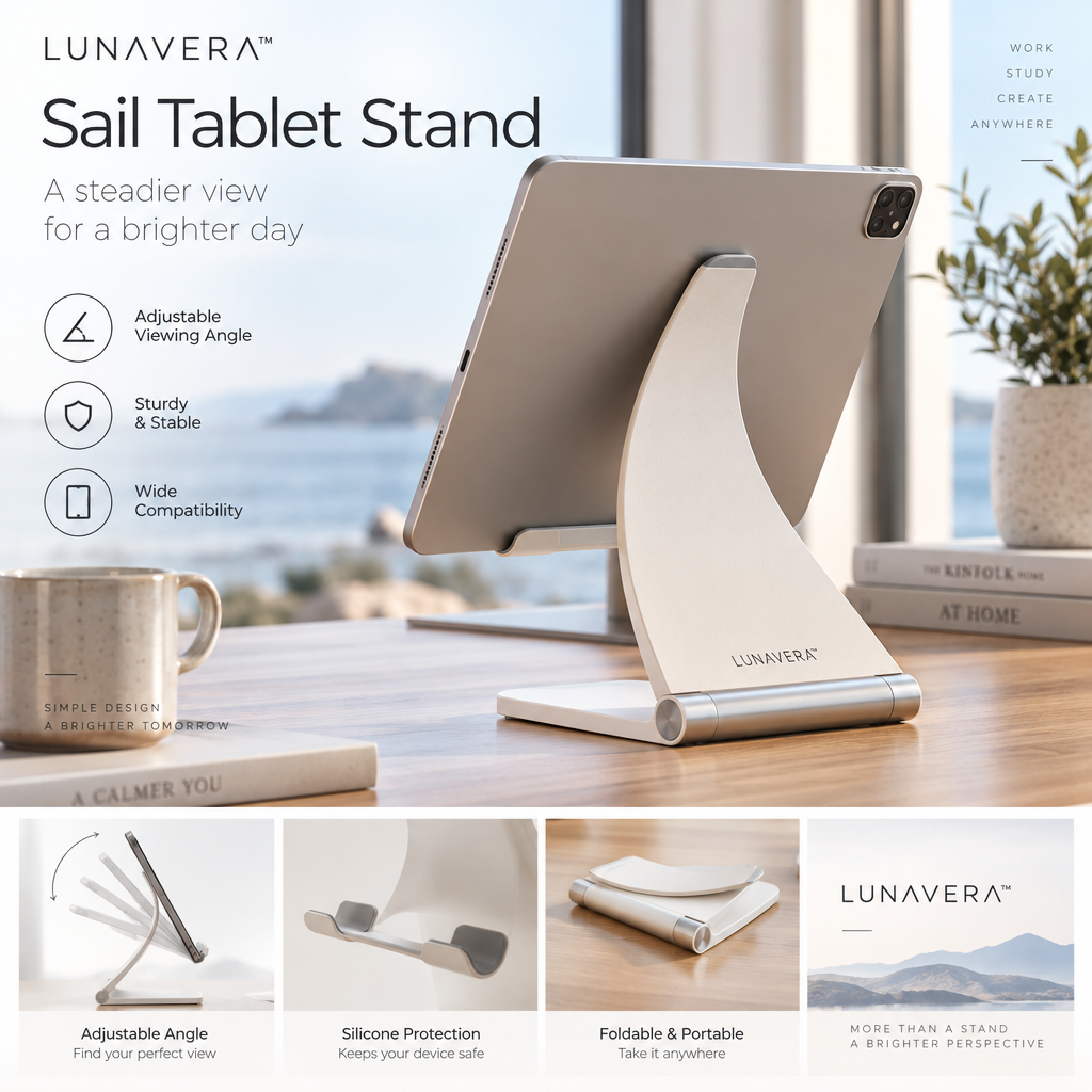 LUNAVERA™ Sail Tablet Stand