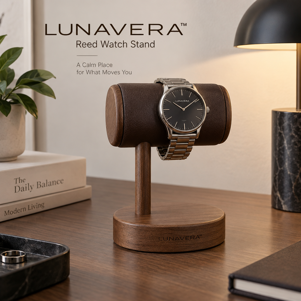 LUNAVERA™ Reed Watch Stand