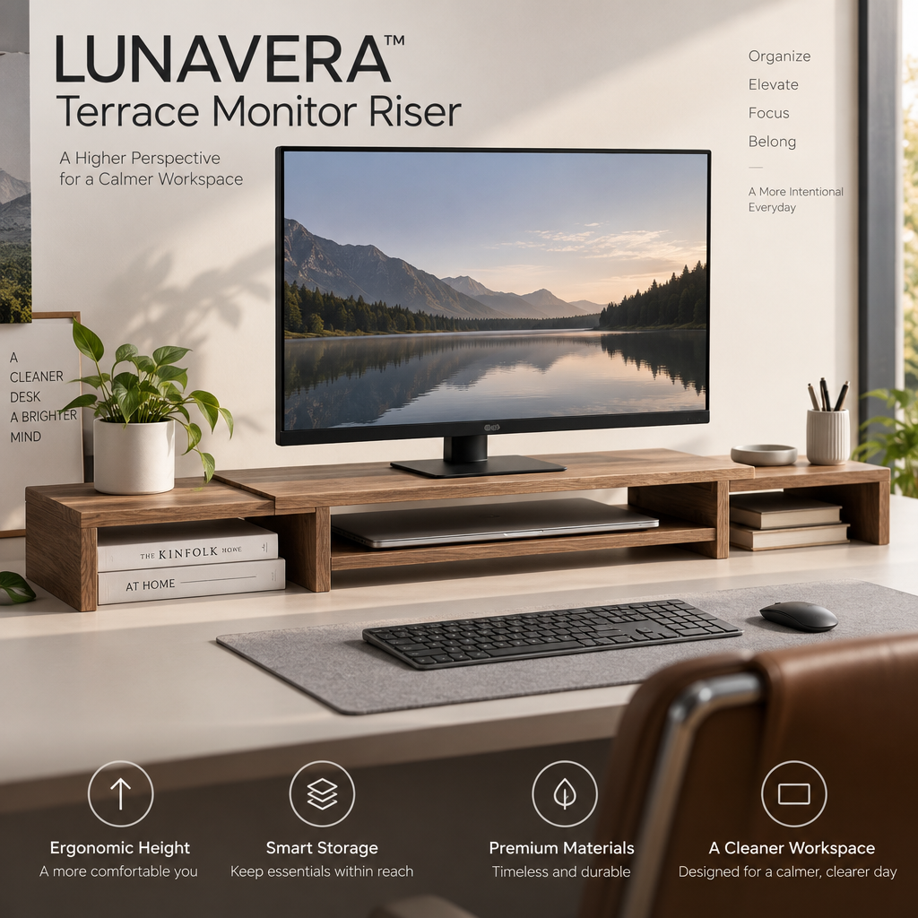 LUNAVERA™ Terrace Monitor Riser