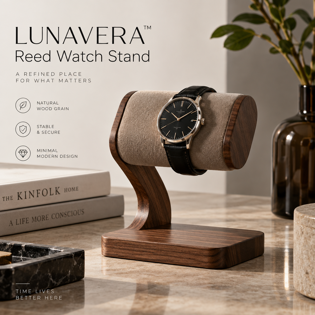 LUNAVERA™ Reed Watch Stand