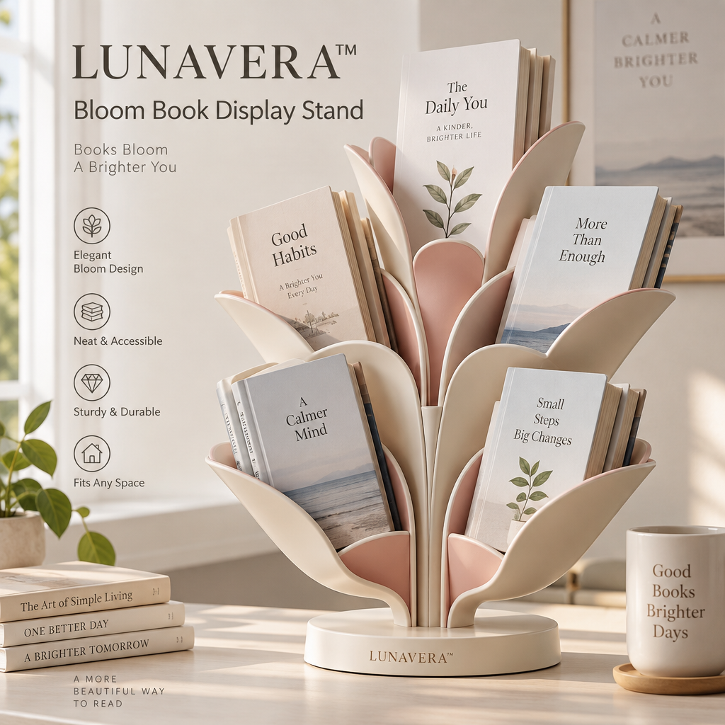 LUNAVERA™ Bloom Book Display Stand