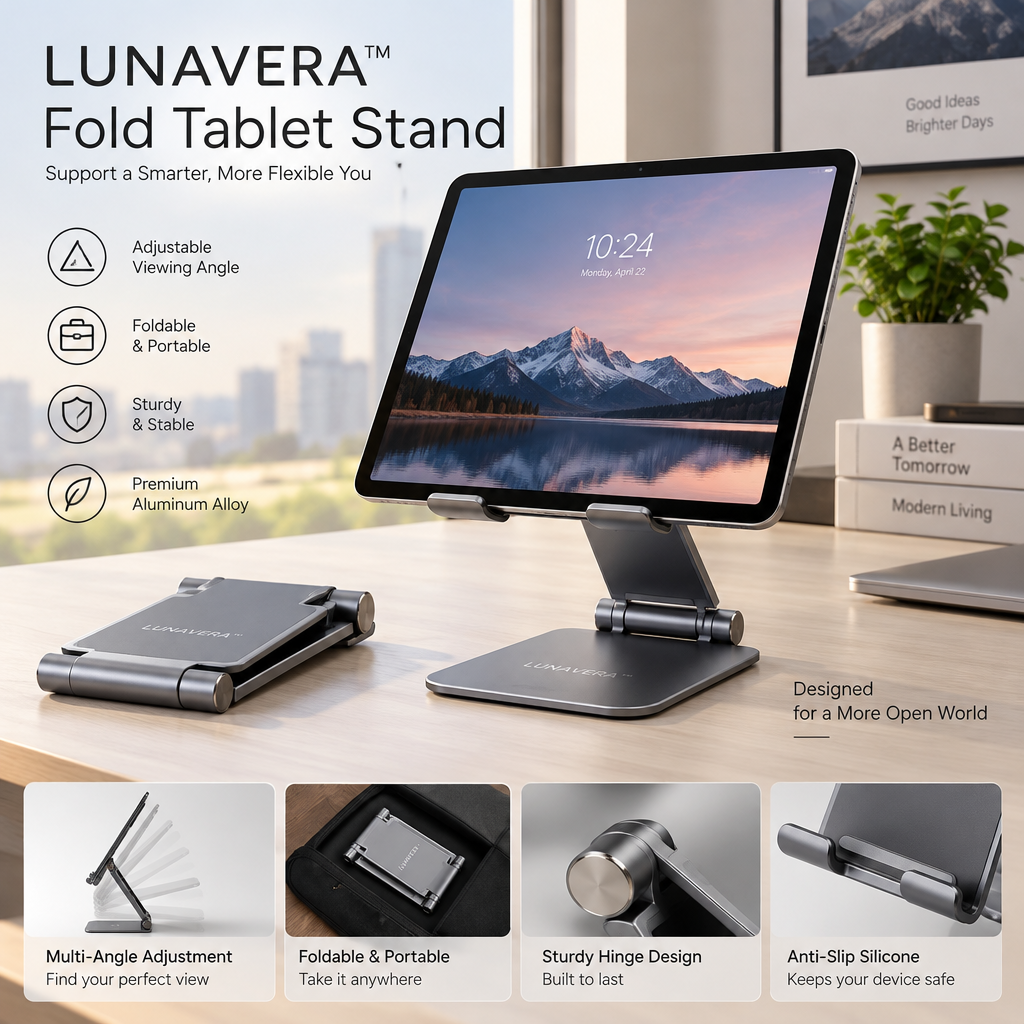 LUNAVERA™ Fold Tablet Stand