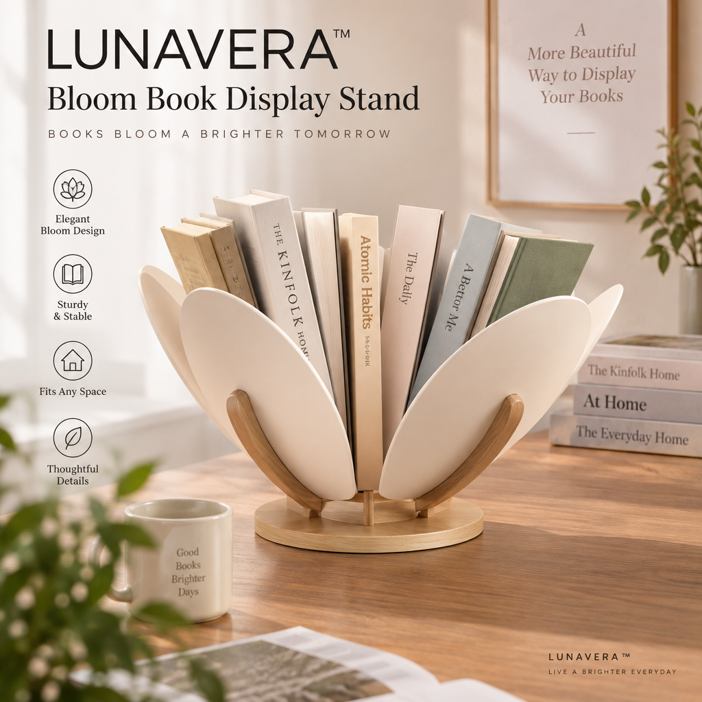LUNAVERA™ Bloom Book Display Stand
