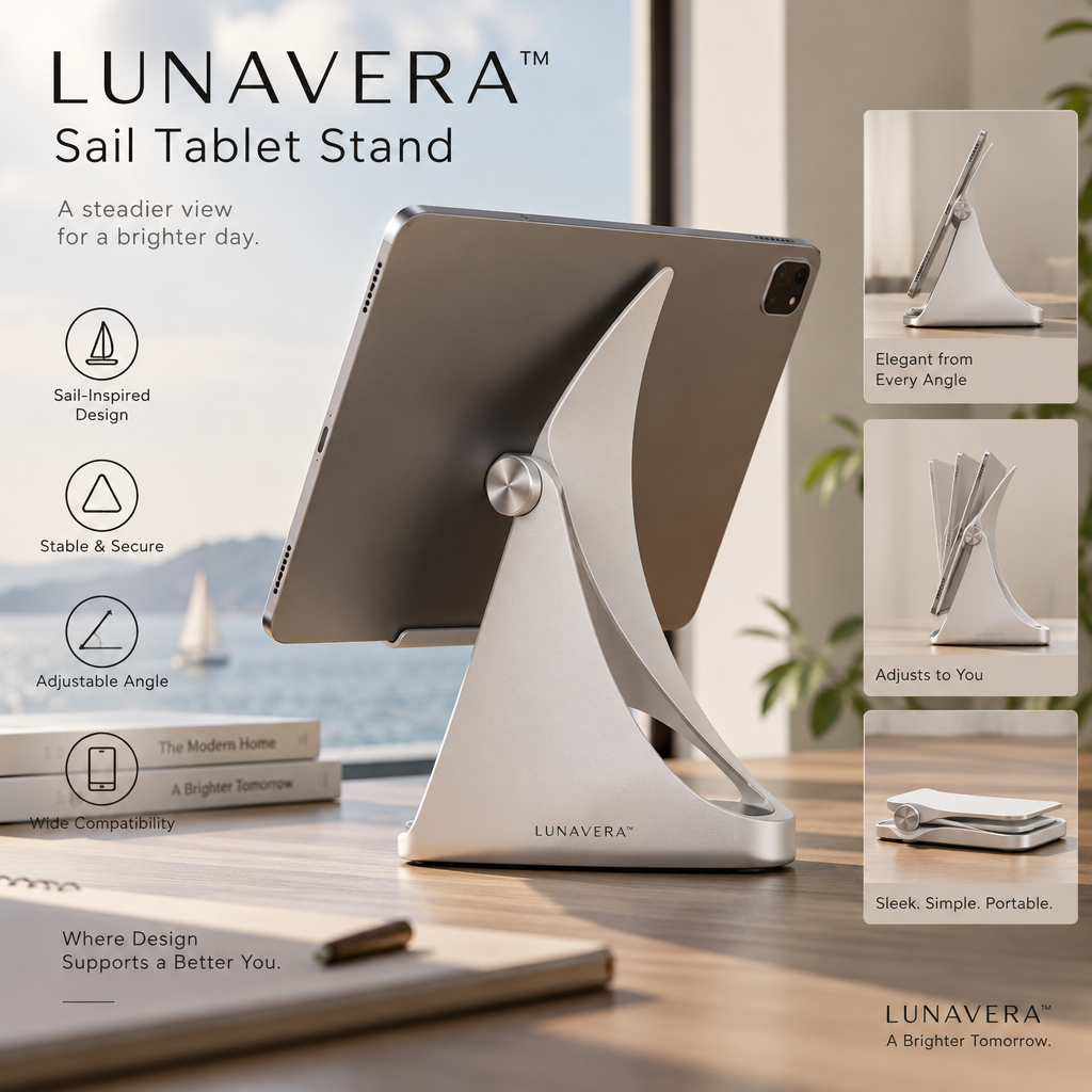 LUNAVERA™ Sail Tablet Stand